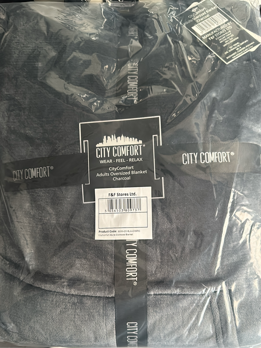 Sherpa Oversized Hoodie Blanket